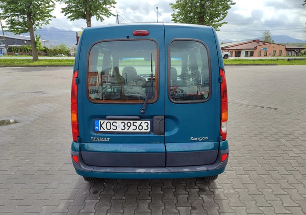Renault Kangoo cena 8500 przebieg: 289000, rok produkcji 2004 z Andrychów małe 67